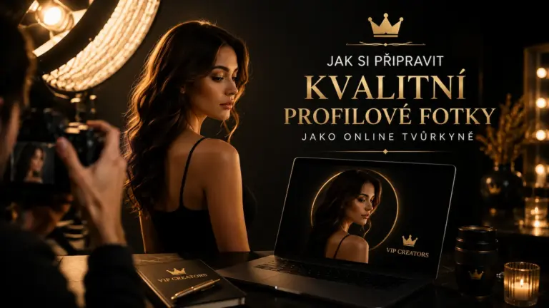 Kvalitní profilové fotky pro online modelky