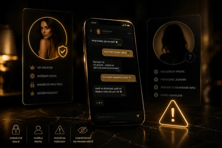 Na co si dát pozor při přímém kontaktu s online tvůrkyní
