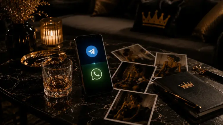 Telegram a WhatsApp u online tvůrkyň: proč hledat oficiální profil